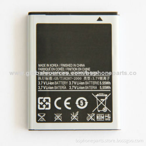 100% Tested Li-ion Battery for Samsung i8150, S5820, Good-quality, Good Appearance